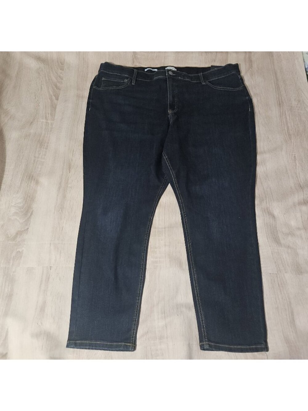 Ava & Viv Jeans Womens Size 26 Blue Denim High Rise Skinny Stretch NEW Dark Wash